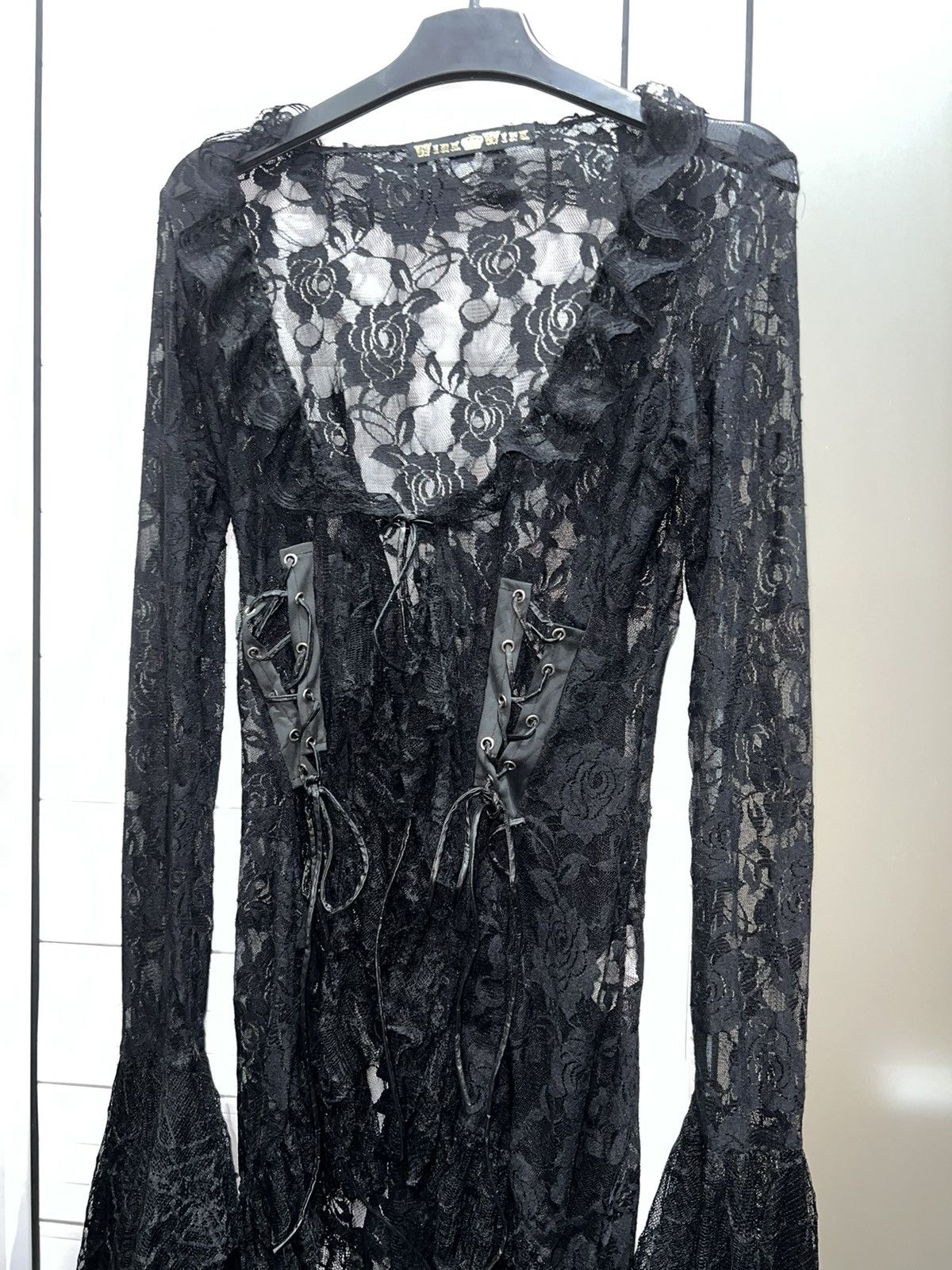 If Six Was Nine Dark romantic princess goth lace top 🧛🏻‍♀️🖤 Size S / US 4 / IT 40 - 11 Thumbnail