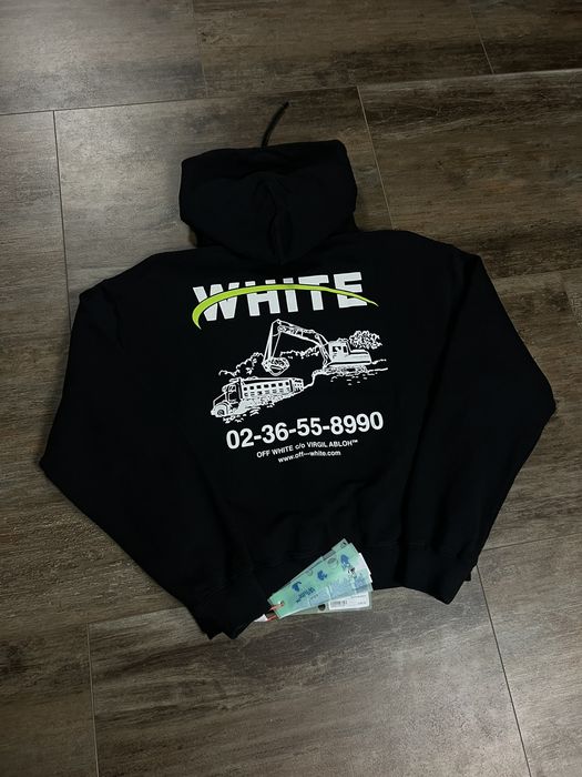 Off white store starry sky hoodie