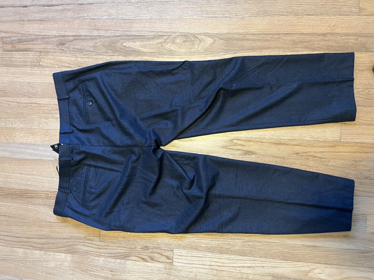 Milano 58 Grey Flannel Trousers – VBC Super 120’s Wool 42