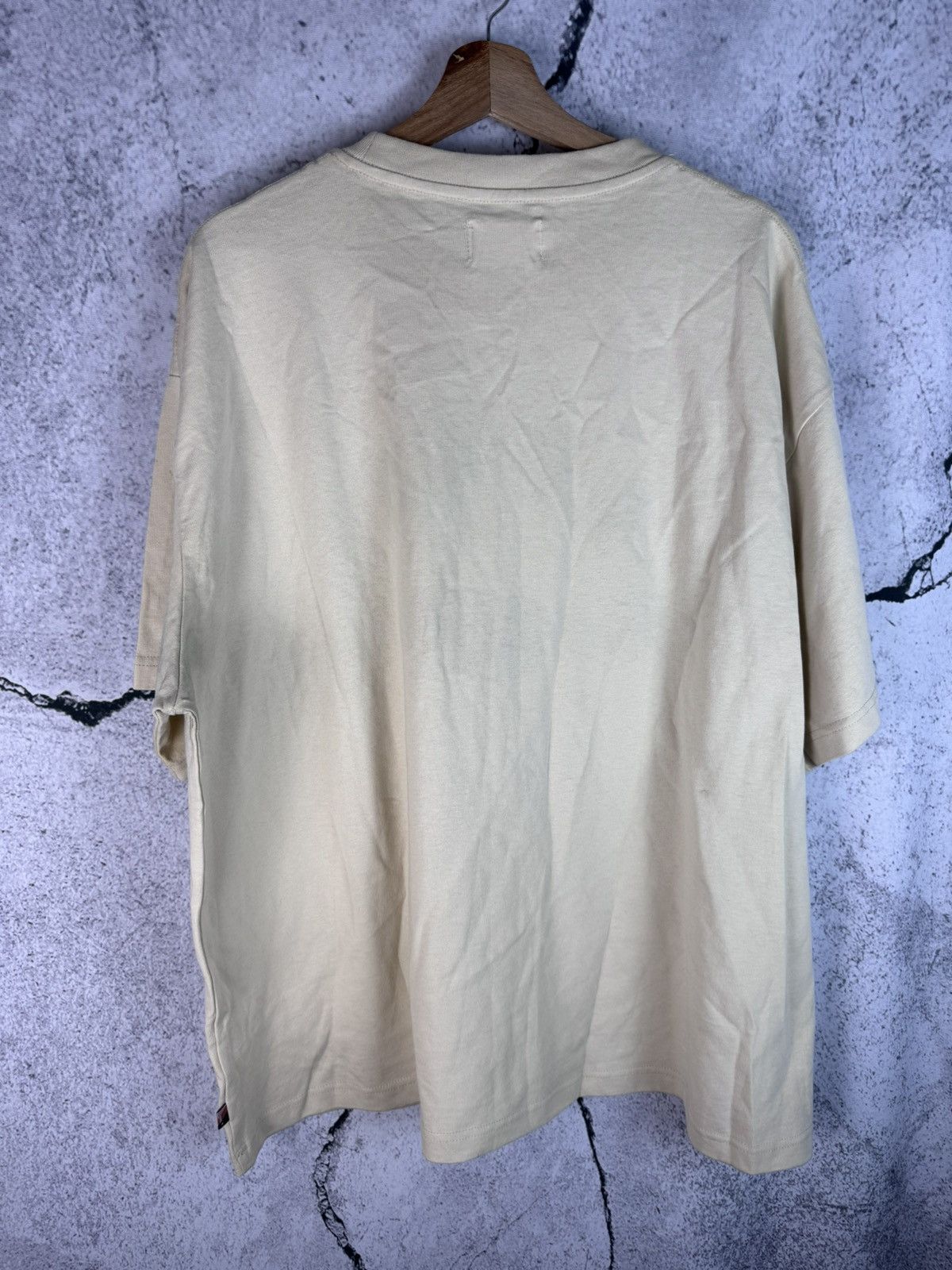 Honor the Gift Honor the Gift Boxy spell out T-Shirt - Cream Size US XL / EU 56 / 4 - 2 Thumbnail