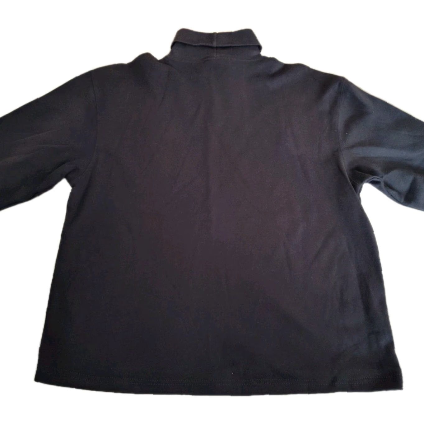 Harley Davidson Vintage 90s Y2K Harley Davidson Women’s Turtleneck Black Shirt Size Medium Biker Size M / US 6-8 / IT 42-44 - 2 Thumbnail