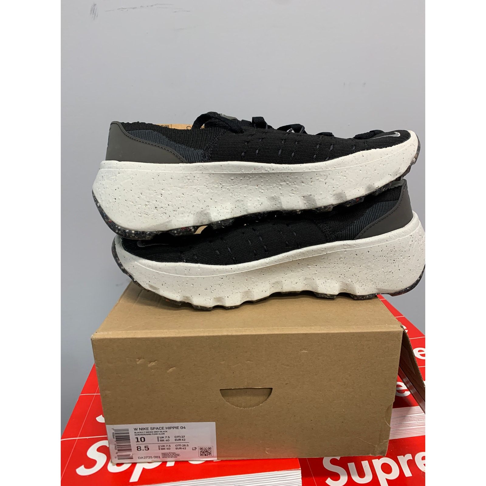 Nike Space Hippie 04 Black Smoke Grey Women's 10 NEW SHIPS NOW Size US 10 / IT 40 - 5 Thumbnail