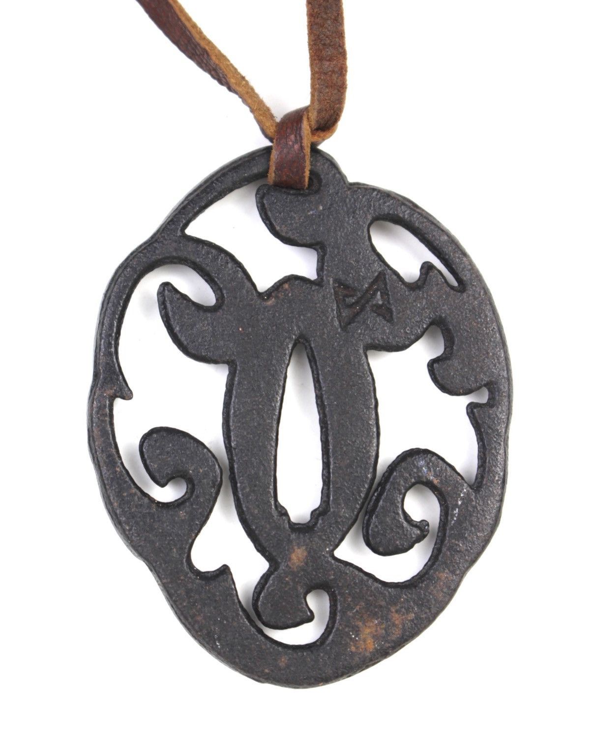 If Six Was Nine 1970S LATE 20TH CENTURY JAPANESE MADE IRON TSUBA(鍔)NECKLACE Size ONE SIZE - 2 Thumbnail