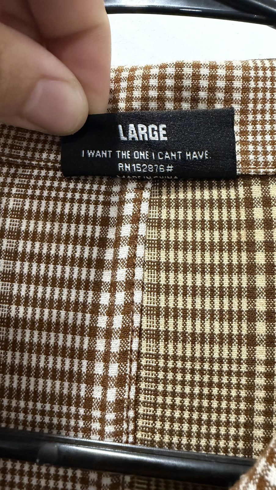 Pleasures 2 TONE PLEASURES BUTTON UP FLANNEL Size US L / EU 52-54 / 3 - 4 Thumbnail