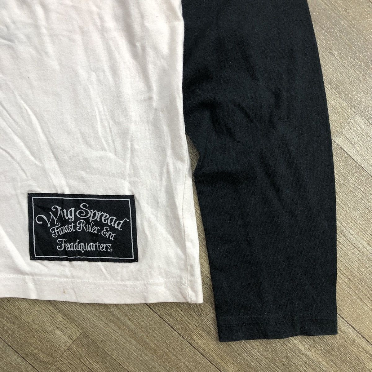 If Six Was Nine × Japanese Brand × Le Grande Bleu (L.G.B.) 2000s Wing Spread Skulls Cross LGB Embroidered Longsleeve Size US M / EU 48-50 / 2 - 9 Thumbnail