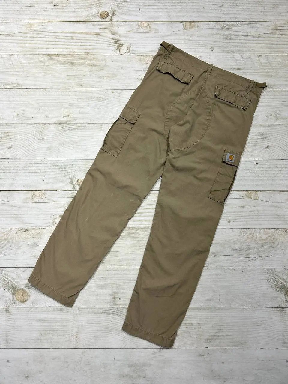 Carhartt Vintage Carhartt WIP Cargo Aviation Pants Distrissed Work Size US 32 / EU 48 - 1 Thumbnail