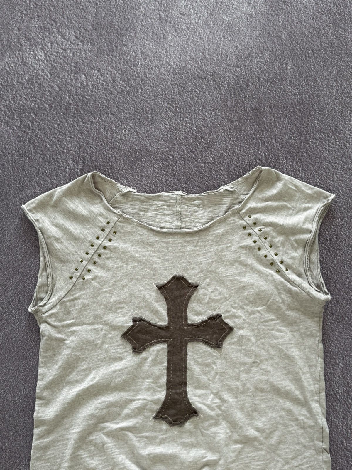 Hysteric Glamour Y2K Chrome Hearts Style Grunge Top T-Shirt Size L / US 10 / IT 46 - 2 Thumbnail