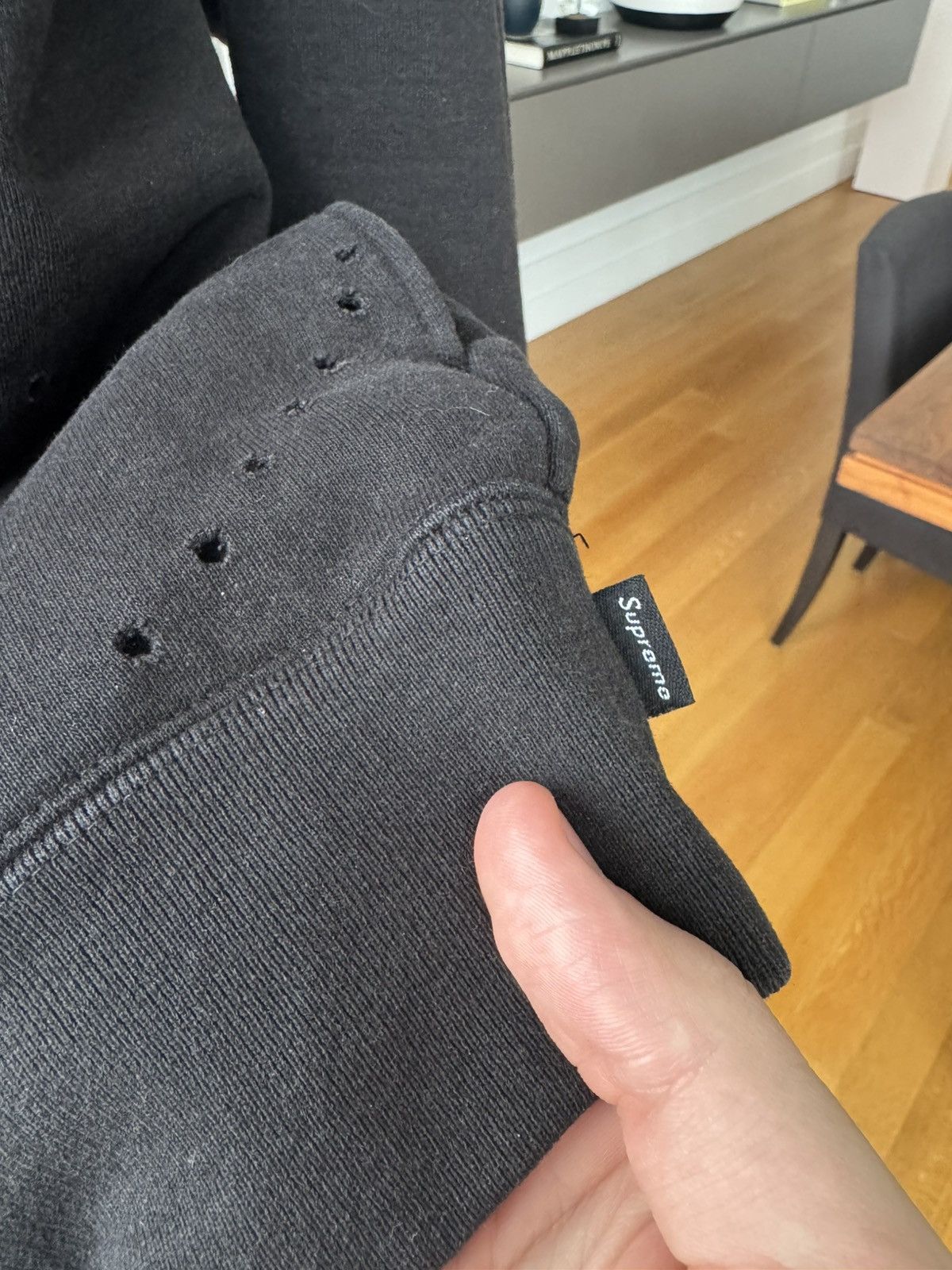 Supreme Supreme S Hole Hoodie Size US M / EU 48-50 / 2 - 4 Thumbnail