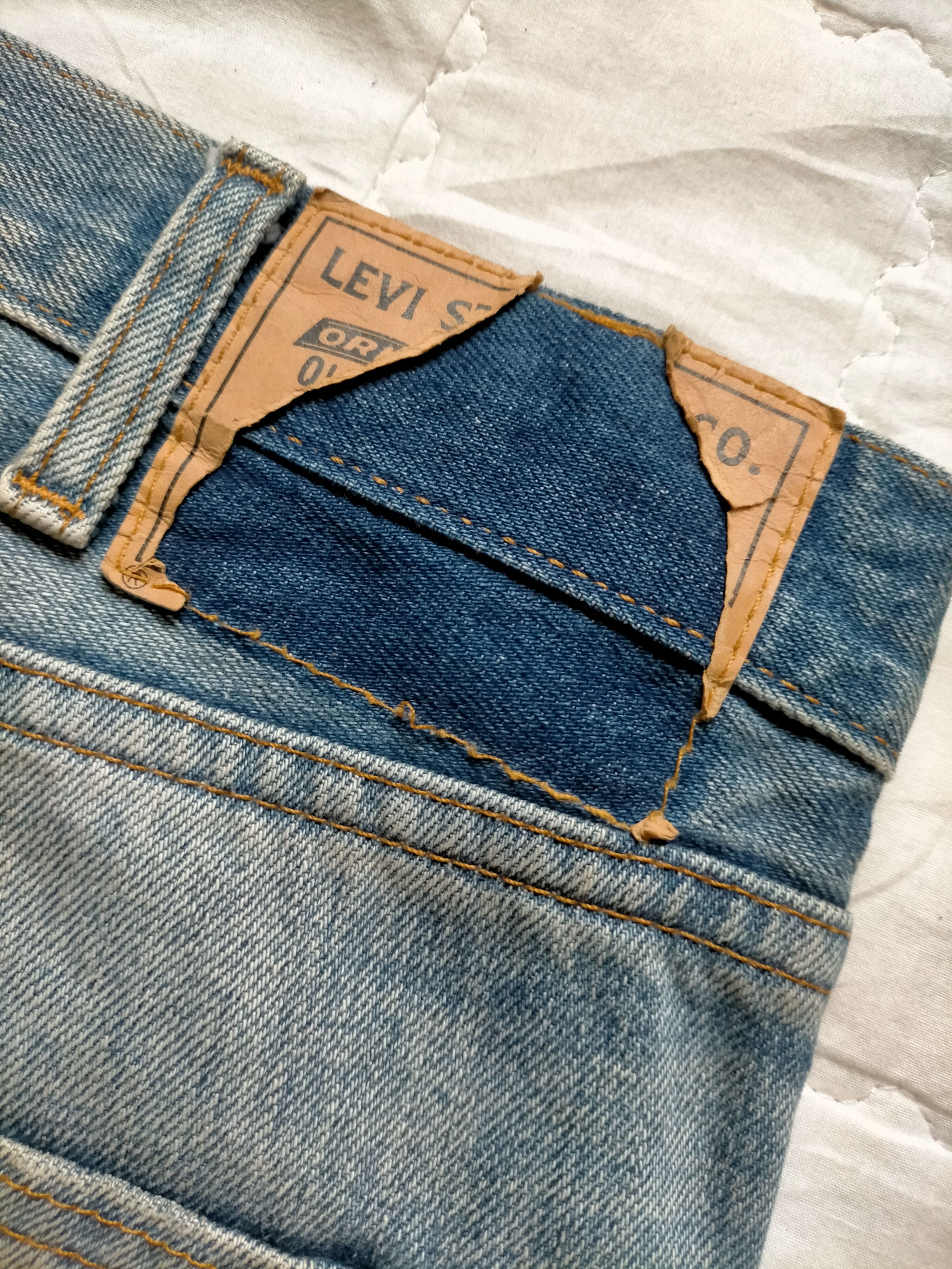 Levi's Vintage Clothing Vintage Levis 606 Big E Skinny Ramones Jeans Size US 32 / EU 48 - 20 Thumbnail
