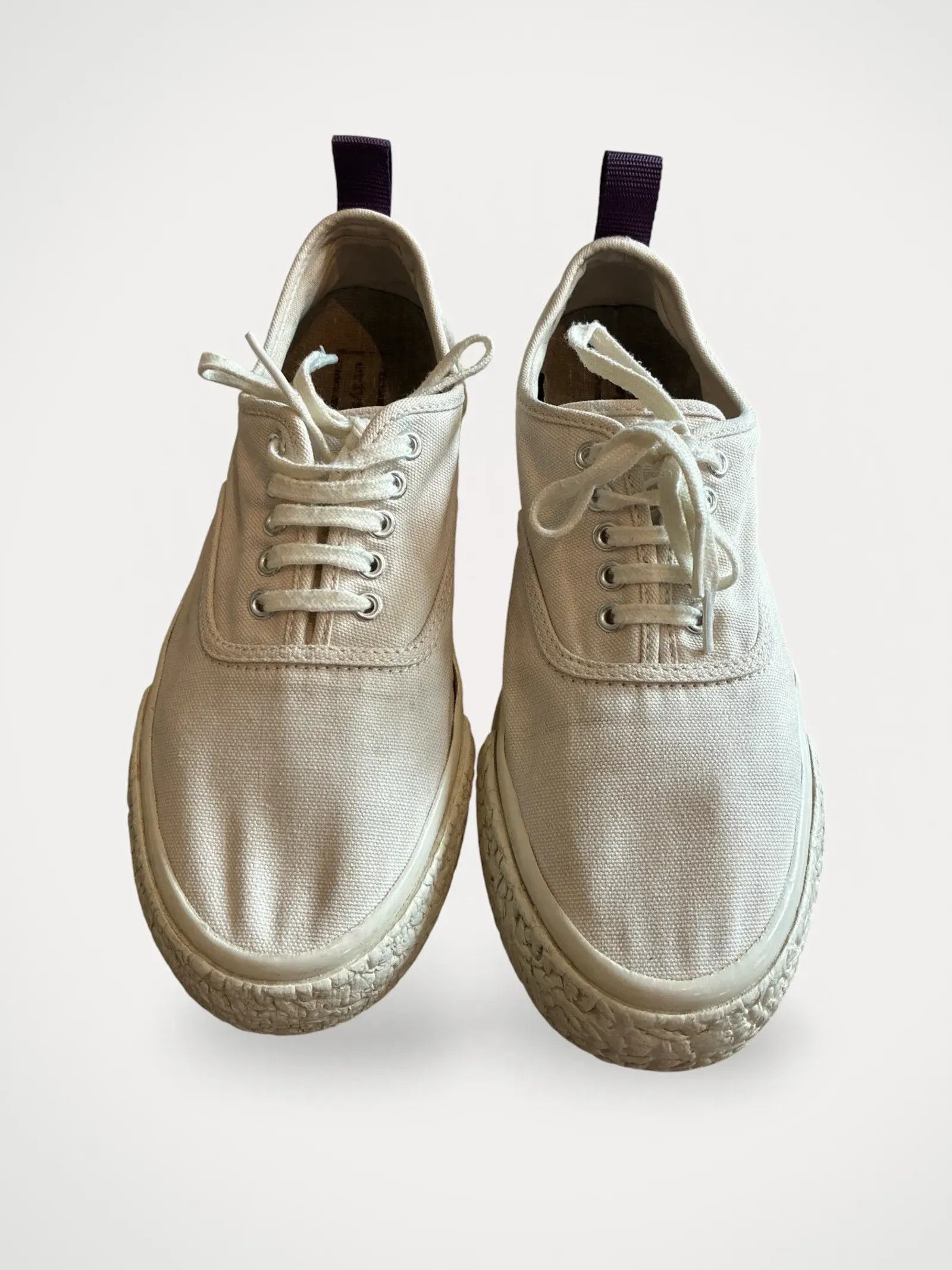 Eytys Eytys Mother Canvas White Sneakers Size US 9 / IT 39 - 1 Thumbnail