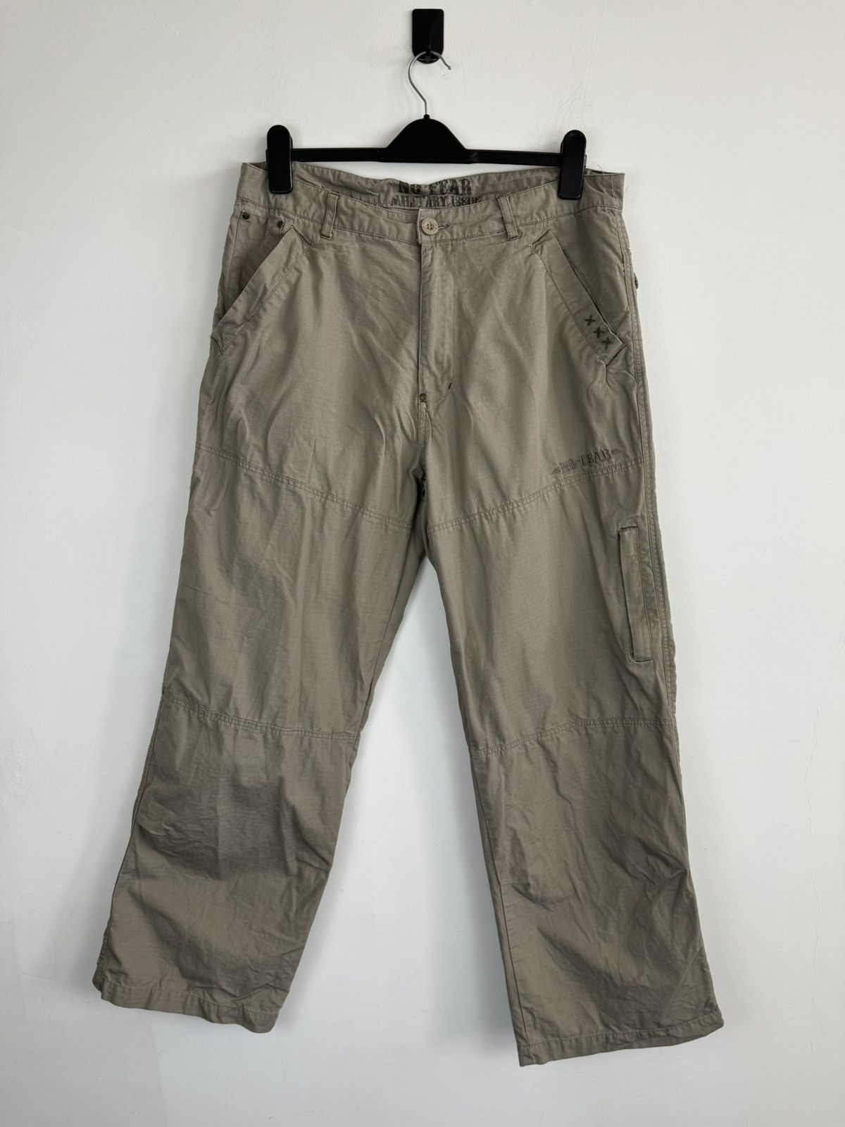 No Fear × Vintage Vintage No Fear Military Issue Cargo Pants Size US 36 / EU 52 - 1 Thumbnail
