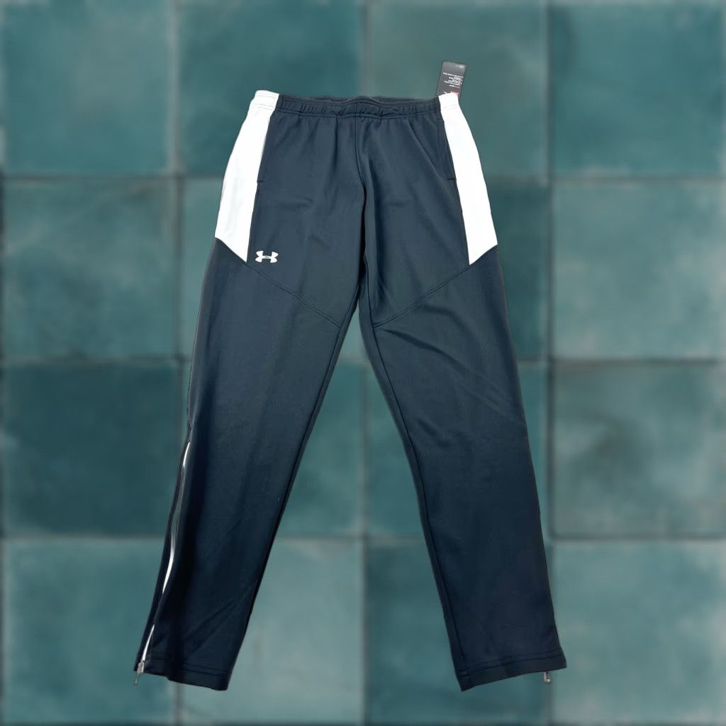 Under Armour Under Armour Pants Women’s S Small Black Rival Knit Warm Up Pant Tapered Sweatpants Pockets NWT Size 28" / US 6 / IT 42 - 1 Thumbnail