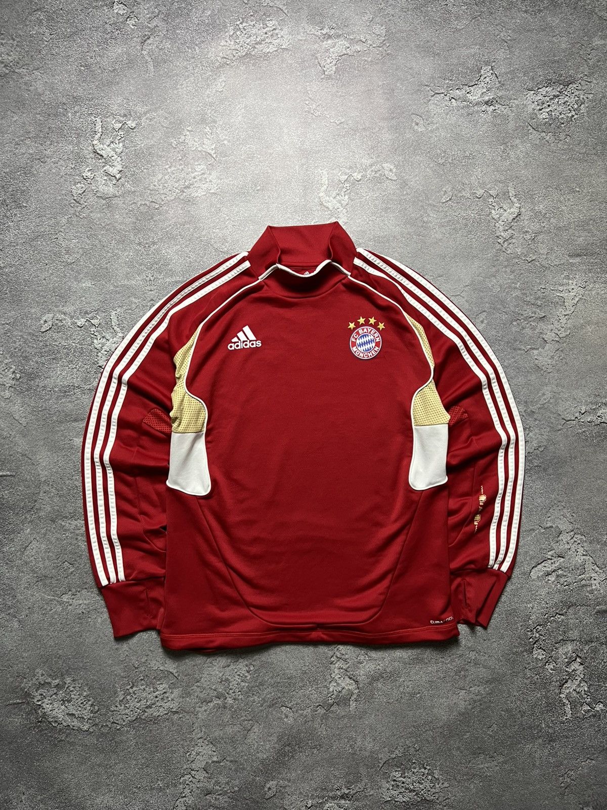 Vintage Bayern Munich Training Football Jacket Long Sleeve M