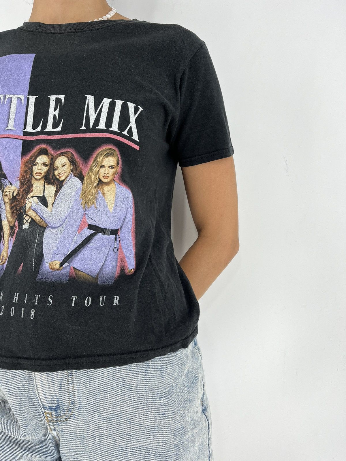 Band Tees × Vintage Little Mix 2017 Glory Days Vintage Band Tour Tee T-Shirt L Size L / US 10 / IT 46 - 6 Thumbnail