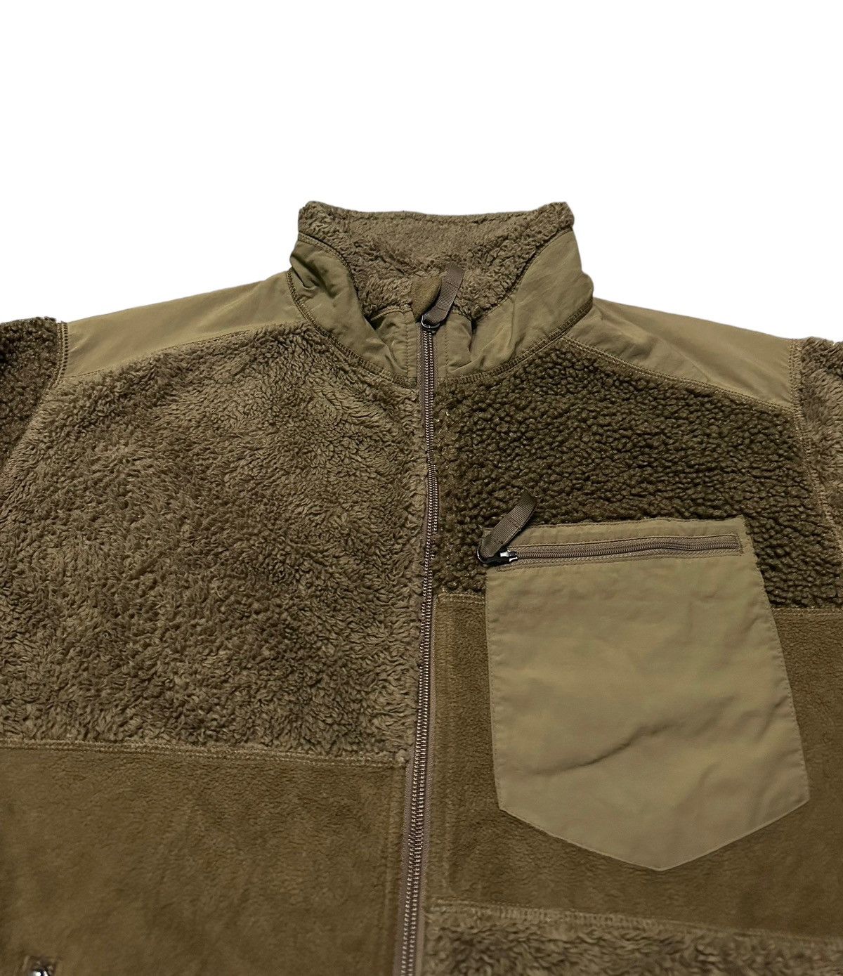 Engineered Garments × Uniqlo Engineered Garments patchwork deep pile fleece jacket Size US S / EU 44-46 / 1 - 3 Thumbnail