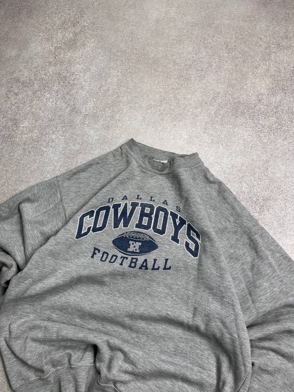 NFL VINTAGE DALLAS COWBOYS FOOTBALL BOXY SWEATSHIRT L Size US M / EU 48-50 / 2 - 2 Thumbnail