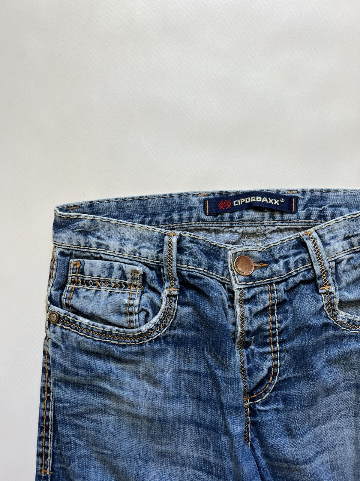 Rock Revival Cipo Baxx Blue Pants Jeans Denim Rare Size US 32 / EU 48 - 8 Thumbnail