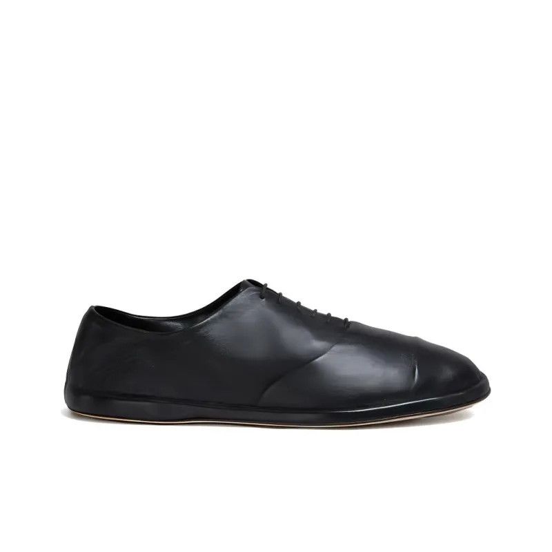 Marni o1f1d3z0525 Leather Derby Shoes in Black Size US 7 / IT 37 - 1 Thumbnail
