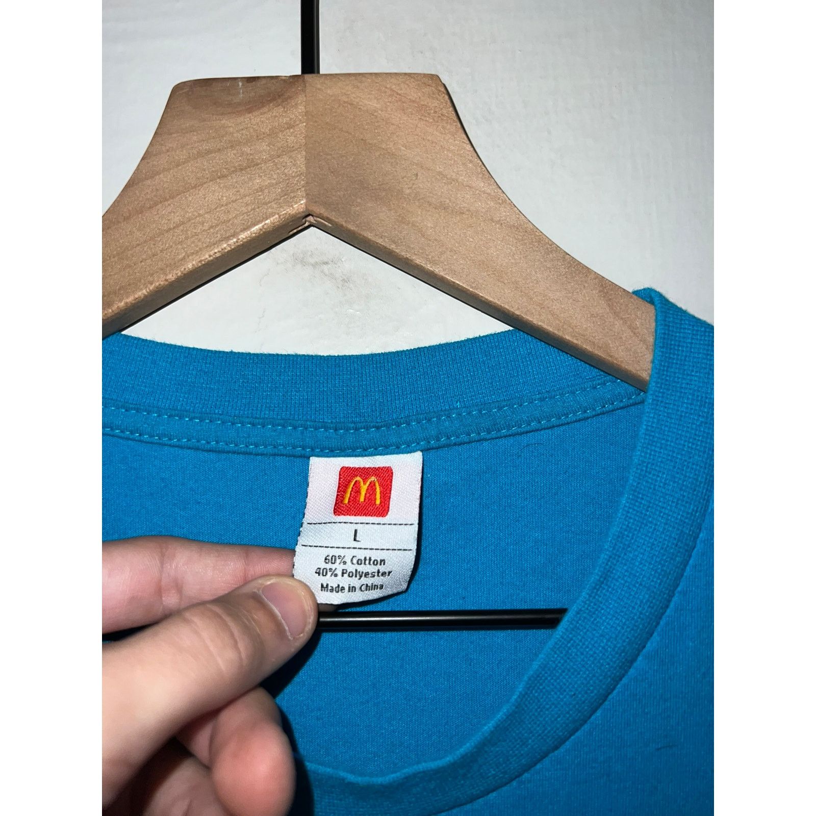 The Unbranded Brand Mcdonalds Shirt Fast Food Lego Characters Graphic Promo Tee Size US L / EU 52-54 / 3 - 6 Thumbnail