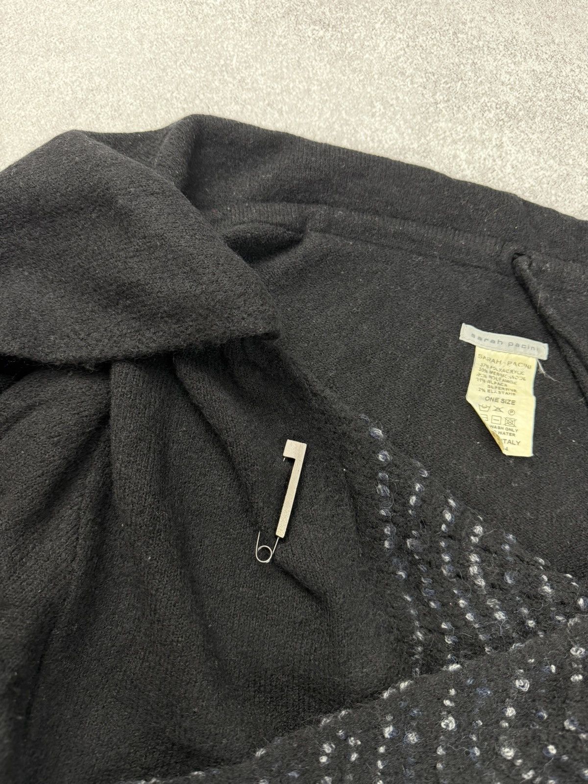 Sarah Pacini Sarah Pacini Avant Garde Knit Sweater Cardigan One Size Size ONE SIZE - 8 Thumbnail