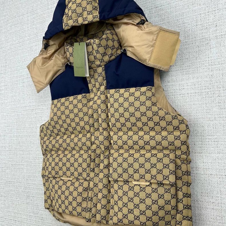 Gucci Gucci Pattern full print contrast color trim detachable hoo Size US S / EU 44-46 / 1 - 3 Thumbnail