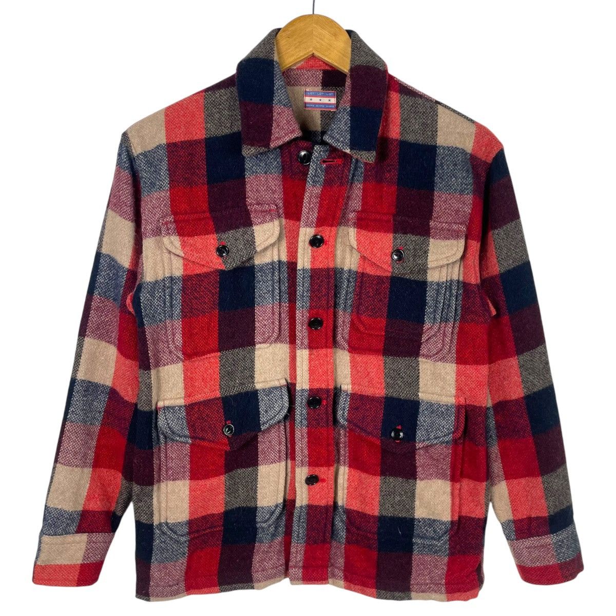 Hysteric Glamour × Japanese Brand × SHIPS 💥SHIPS JAPAN WOOLEN BUTTON CRUISER SHIRT Size US S / EU 44-46 / 1 - 4 Thumbnail