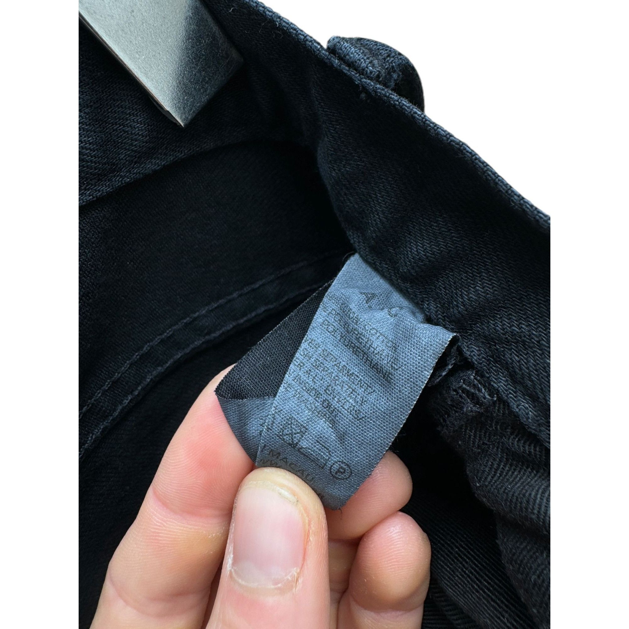A.P.C. Petit Standard Black Denim jeans Size US 32 / EU 48 - 6 Thumbnail