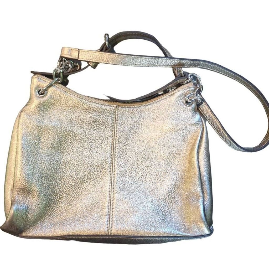Vince Camuto Vince Camuto Pale Gold Leather Crossbody Shoulder Bag Size ONE SIZE - 2 Thumbnail