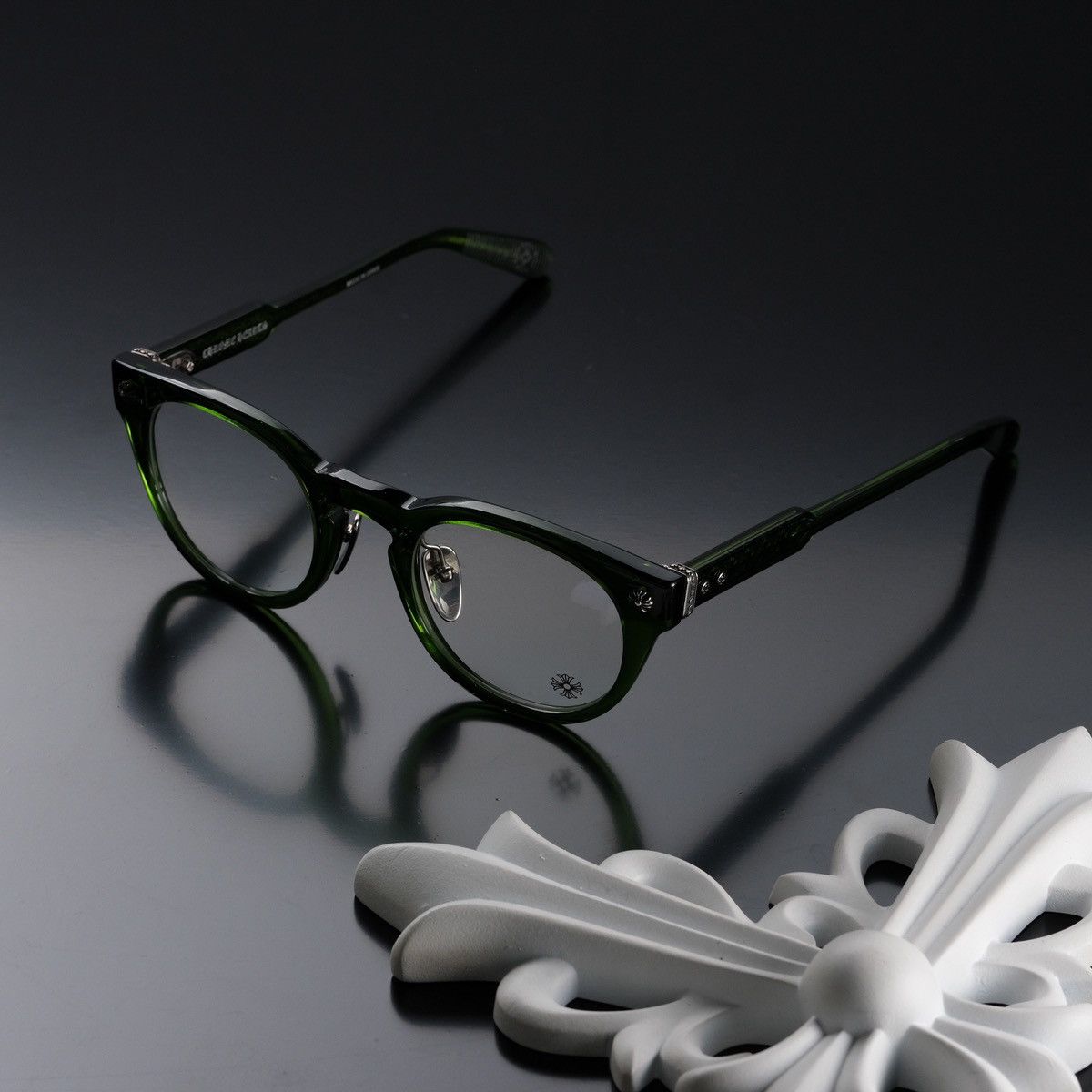 Chrome Hearts CHROME HEARTS DINGALONGLINGLONG GLASSES Size ONE SIZE - 1 Thumbnail