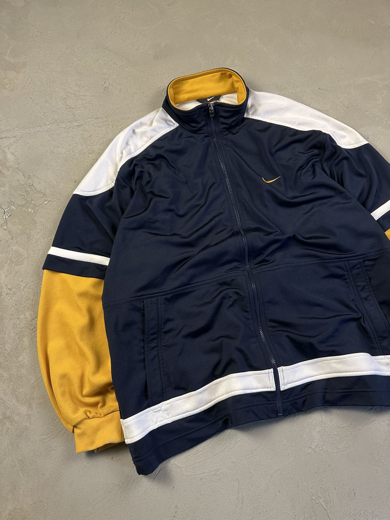 Nike 90s Vintage Nike Zip Boxy Tracksuit Size US XL / EU 56 / 4 - 3 Thumbnail