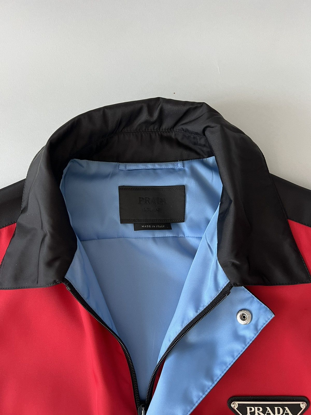 Prada Prada Nylon Colorblock Jacket Size US S / EU 44-46 / 1 - 4 Thumbnail