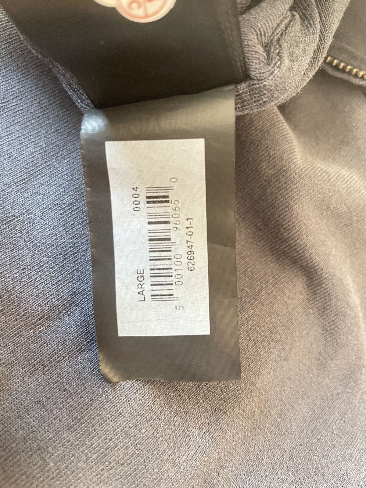 Balenciaga × Gap × Yeezy Yeezy Gap Zip Up Hoodie Poetic Black Large Size US L / EU 52-54 / 3 - 9 Thumbnail