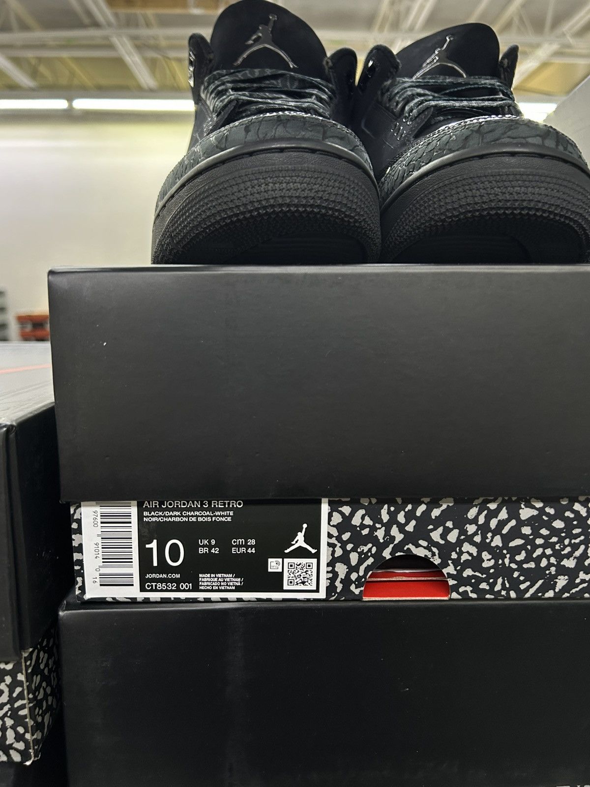 Jordan Brand Jordan 3’s Black Cat 2025 Size US 10 / EU 43 - 7 Thumbnail