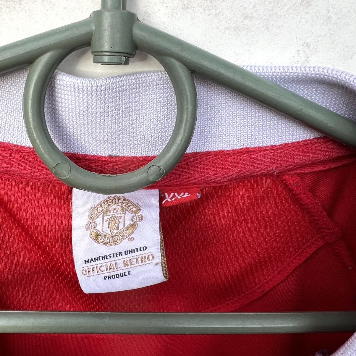 Vintage Manchester united soccer jersey sharp football t shirt Size US XXL / EU 58 / 5 - 2 Thumbnail