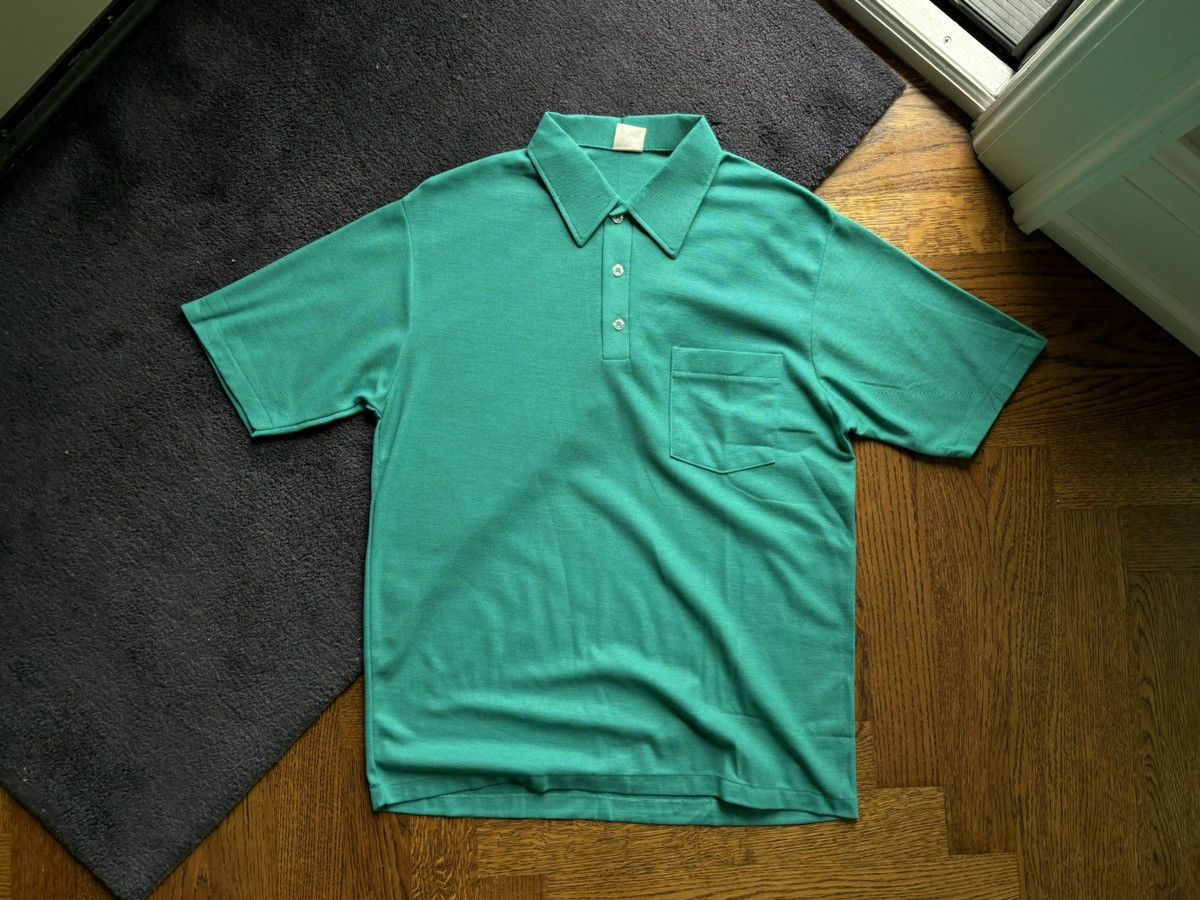 Vintage 1980s Deadstock Vintage Polo Shirts Blank Tees Golf 80s 90s Size US L / EU 52-54 / 3 - 8 Thumbnail
