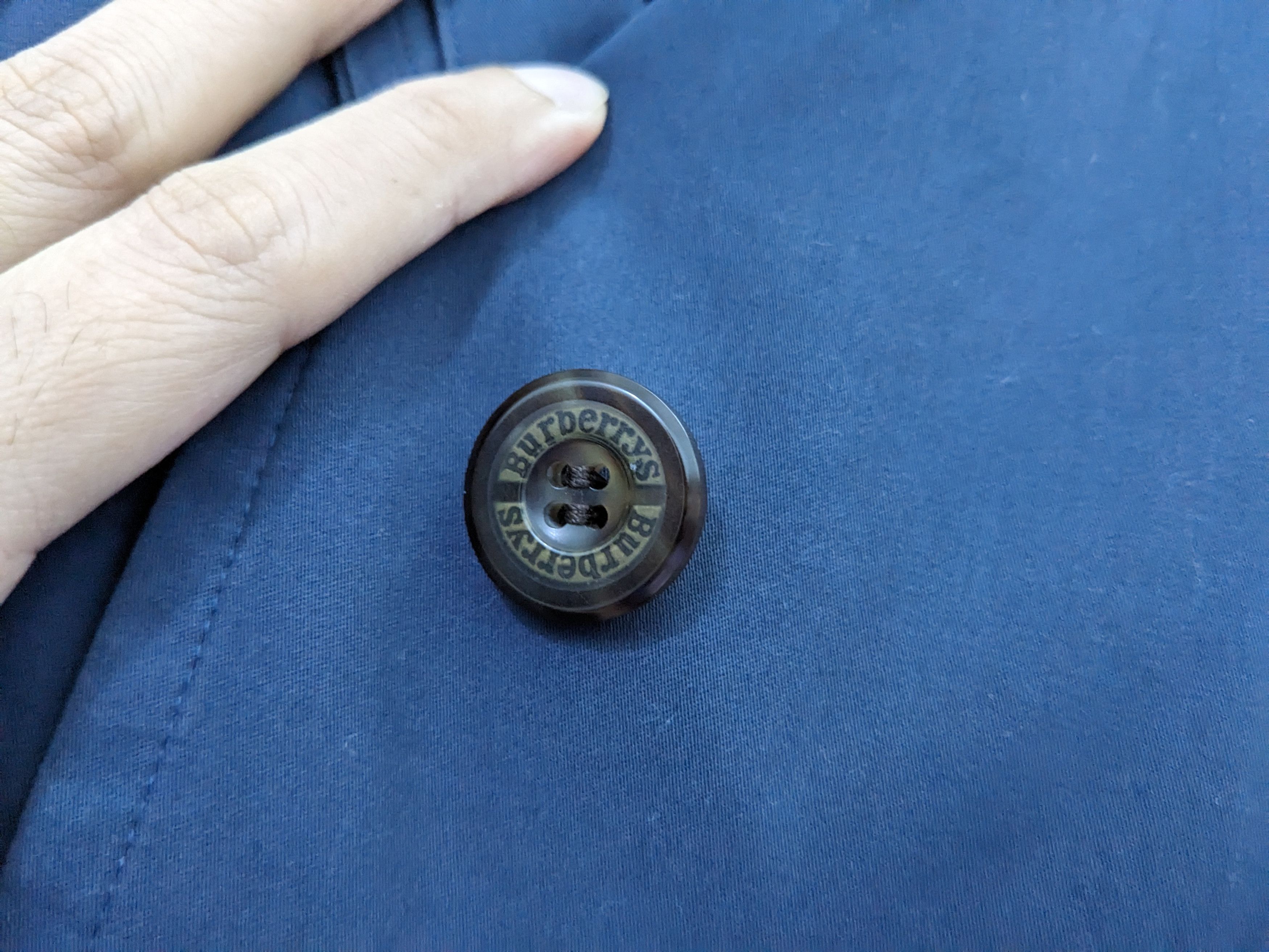 Burberry × Vintage Vintage 90s burberry burberrys Trench coat Size US M / EU 48-50 / 2 - 8 Thumbnail