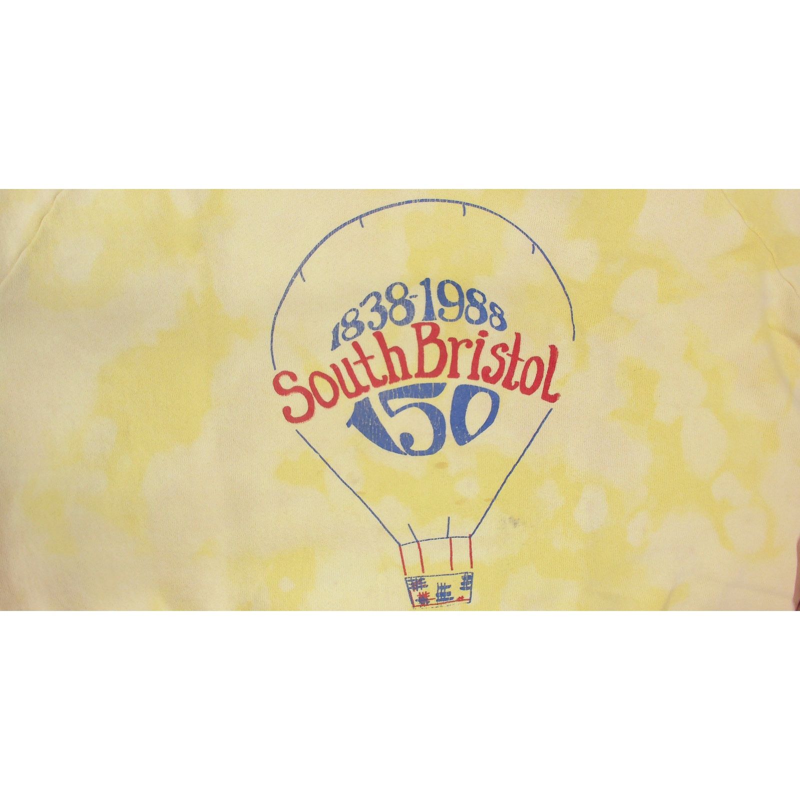 Fruit Of The Loom VTG 80s Fruit of the Loom 50/50 Tie Dye Balloon Raglan M/L Size L / US 10 / IT 46 - 11 Thumbnail