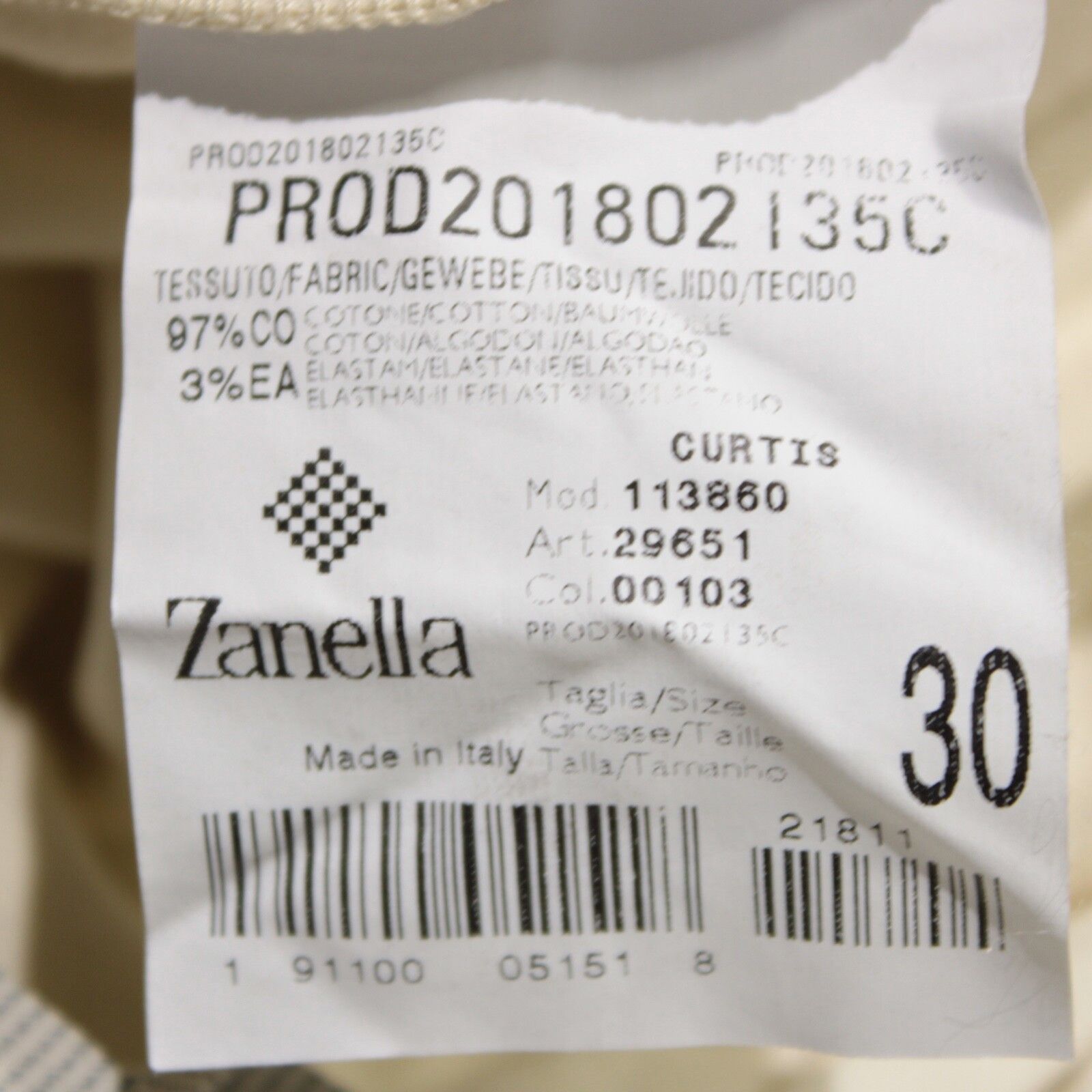 Zanella Zanella New with tags Chino Size 30 US In Yellow Size US 30 / EU 46 - 5 Thumbnail