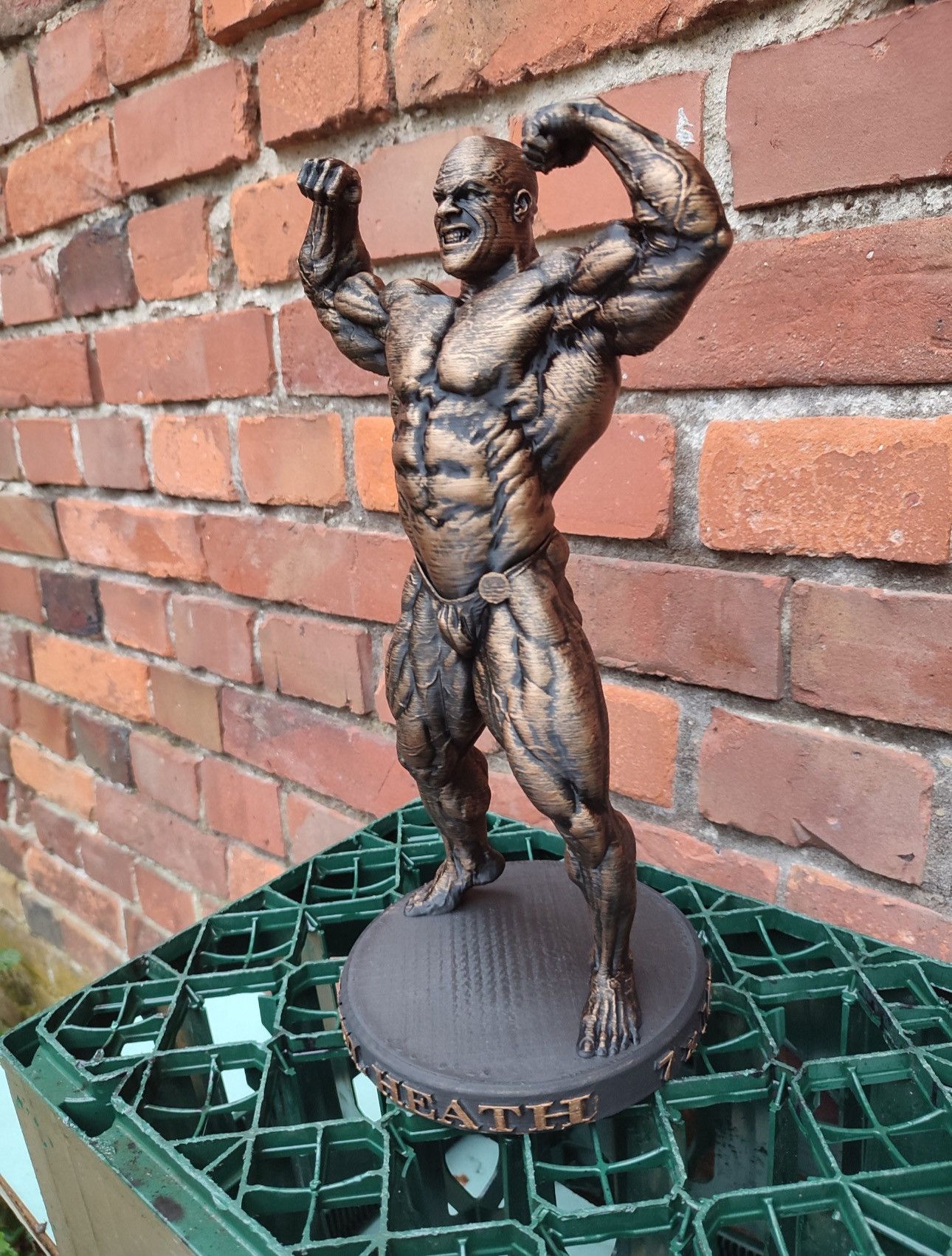 Other Gym statue Phil Heath Mr Olympia Bodybuilding 35cm Size ONE SIZE - 3 Thumbnail