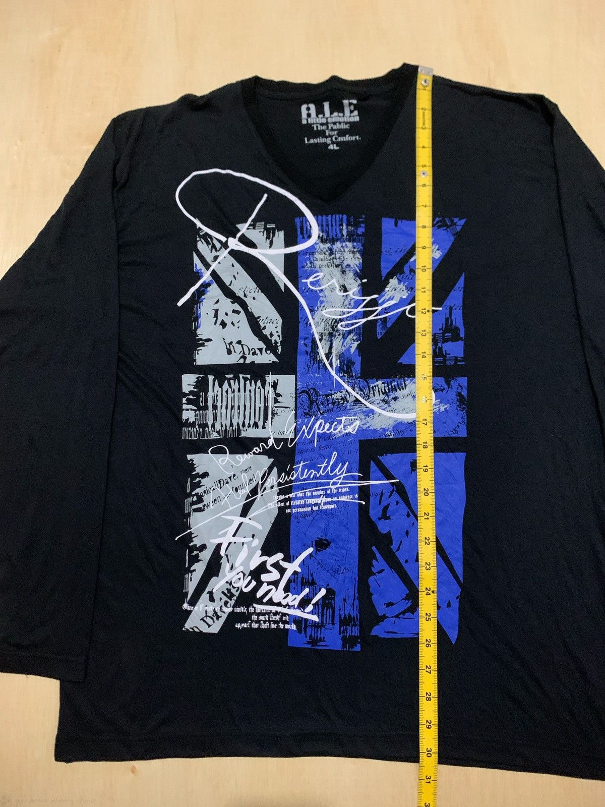 If Six Was Nine × Japanese Brand × Le Grande Bleu (L.G.B.) Y2k A Little Emotion Ifsixwasnine Longsleeve Size US XL / EU 56 / 4 - 5 Thumbnail