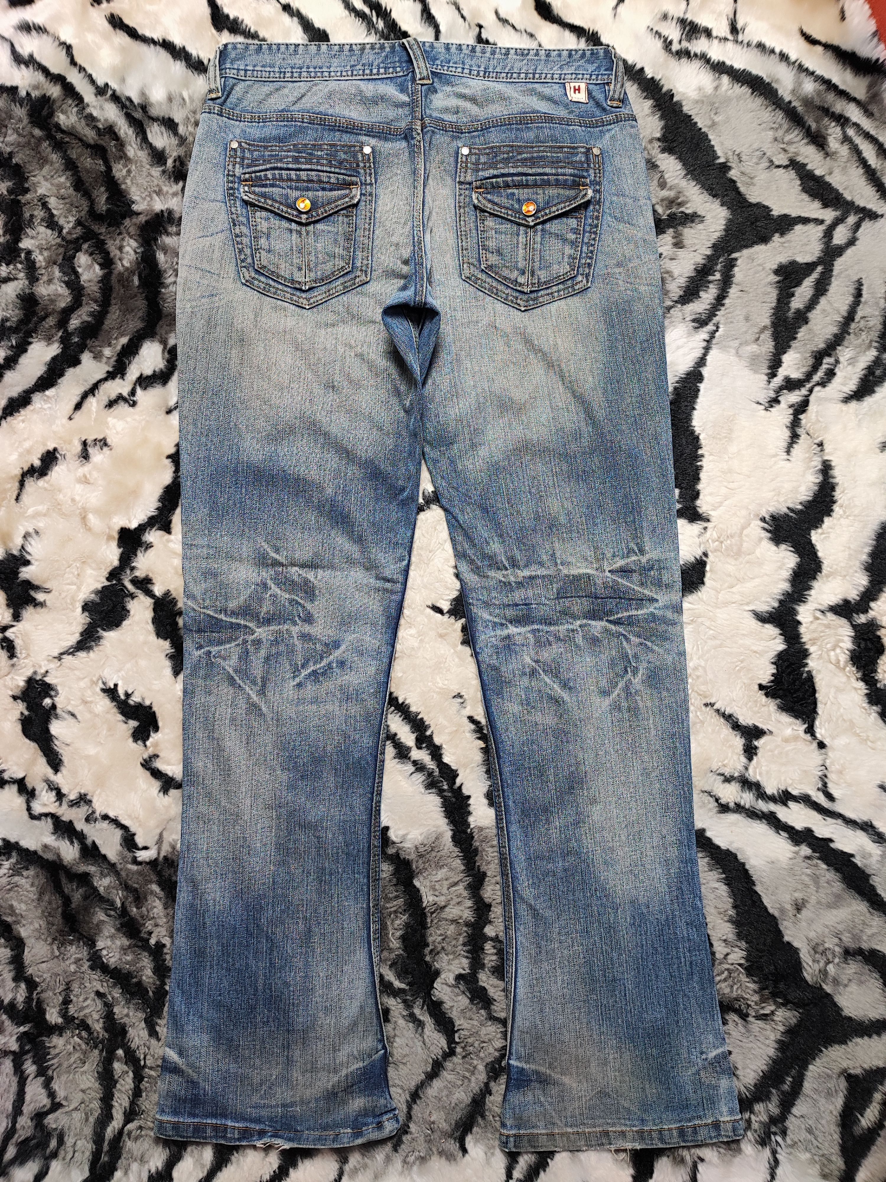 HIDEAWAYS Hideaways Nicole Distress Faded Jeans Ppfm Undercovers Style Size US 34 / EU 50 - 9 Thumbnail