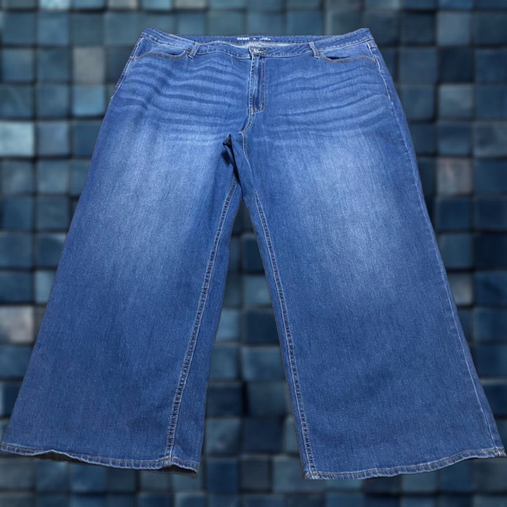 Old Navy **NWT Old Navy Blue Jeans Women's 26 Medium Wash High Rise Wide Leg** User: NWT Old Navy Blue Jeans Women's 26 Medium Wash High Rise Wide Leg Size 26" / US 2 / IT 38 - 1 Thumbnail