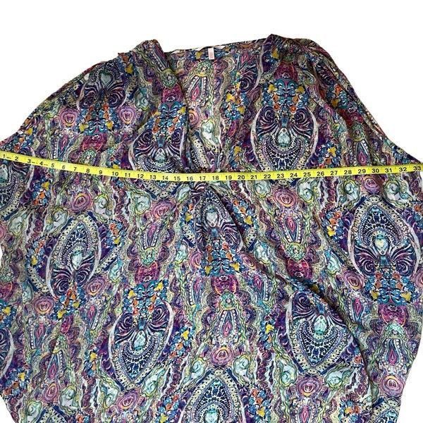 Victoria's Secret Victoria’s Secret silky sheer psychedelic paisley caftan Size ONE SIZE - 6 Thumbnail