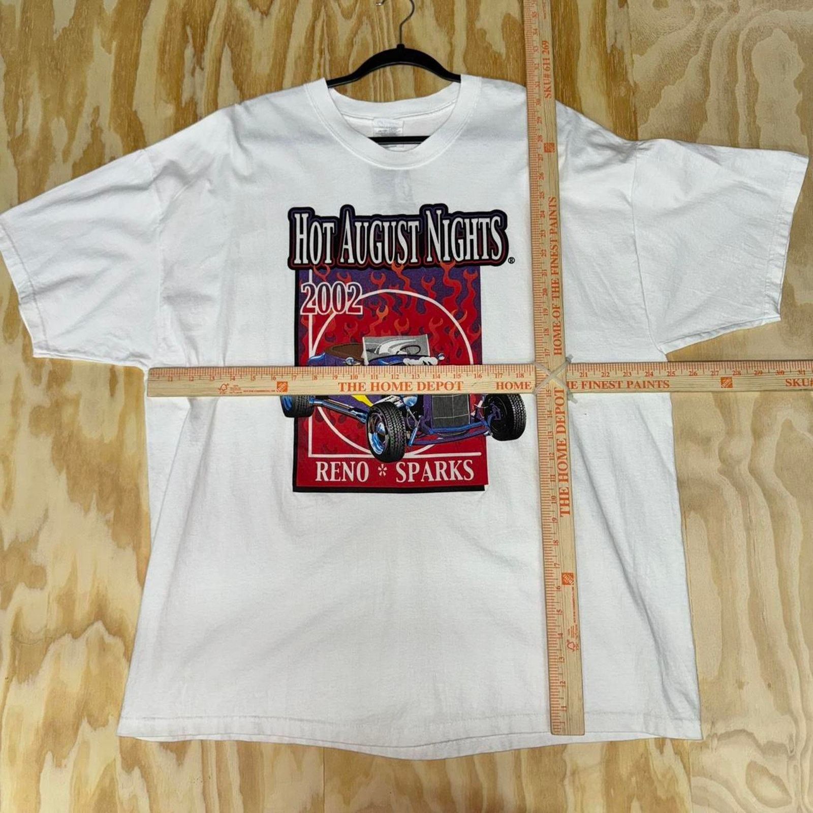 Vintage Vintage y2k hot august nights flames 2000s nevada t-shirt Size US XXL / EU 58 / 5 - 3 Thumbnail
