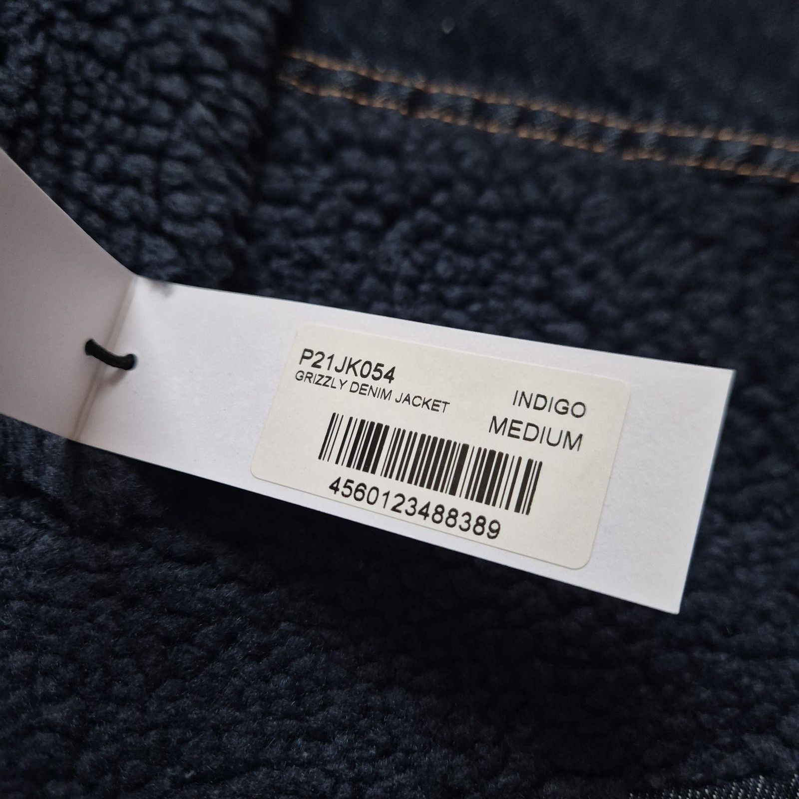 Palace Palace Grizzly Denim Jacket Indigo Medium Brand New FW21 Size US M / EU 48-50 / 2 - 4 Thumbnail