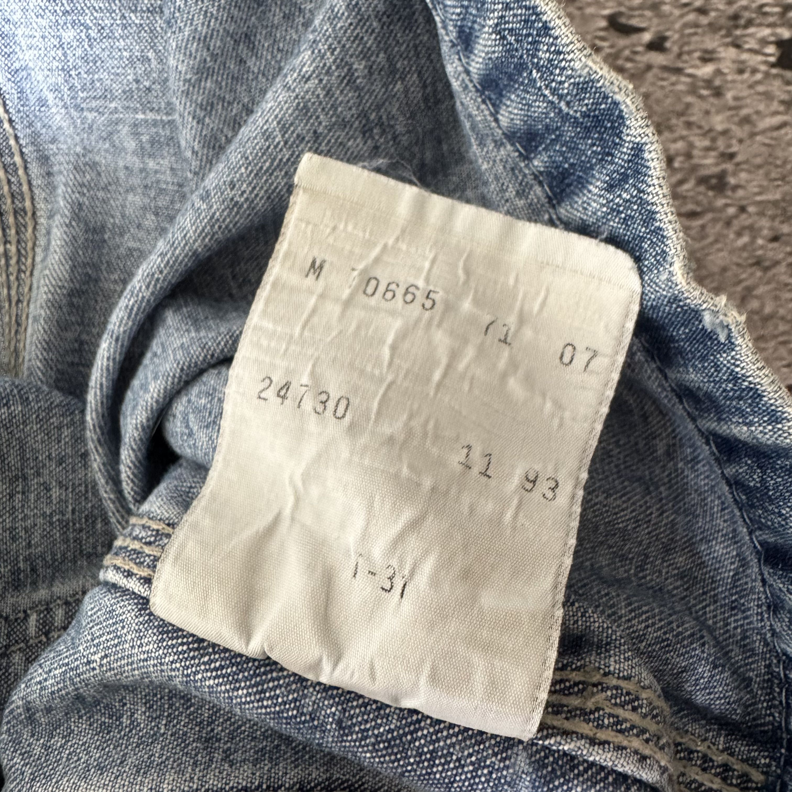 Levi's Vintage Levis Chore Coat 70665 80s Japennese Style Size M / US 6-8 / IT 42-44 - 7 Thumbnail