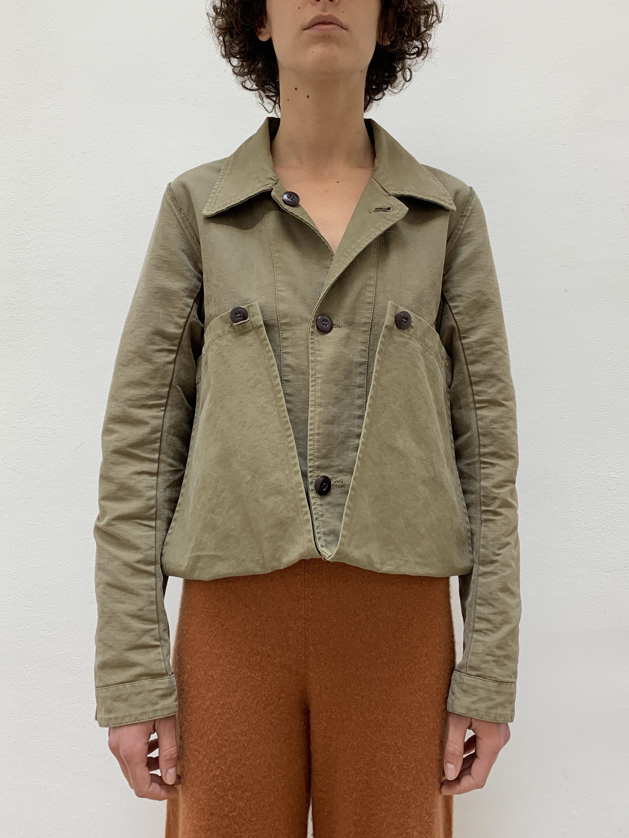 Maison Margiela TRANSFORMABLE 2 LENGTH GARMENT Size US XS / EU 42 / 0 - 22 Thumbnail