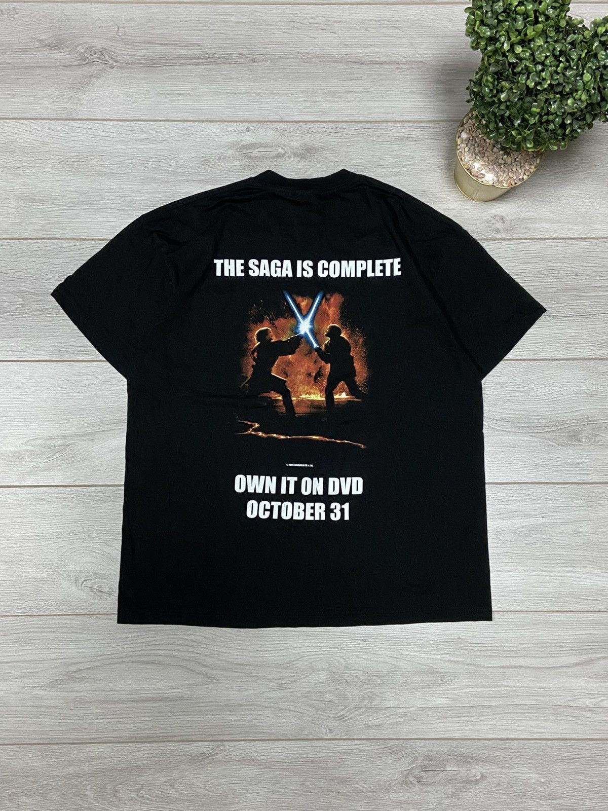 Star Wars Star Wars Episode 3 Revenge Of The Sith 2005 Promo Tee Size US L / EU 52-54 / 3 - 1 Thumbnail