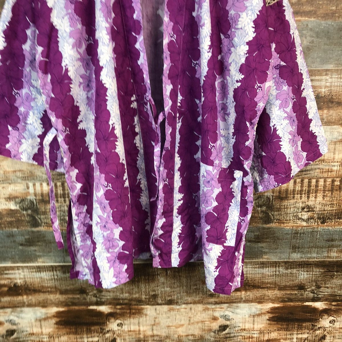Homespun Knitwear × Japanese Brand V Live Purple Kimono streetwear #A2232 Size US L / EU 52-54 / 3 - 6 Thumbnail