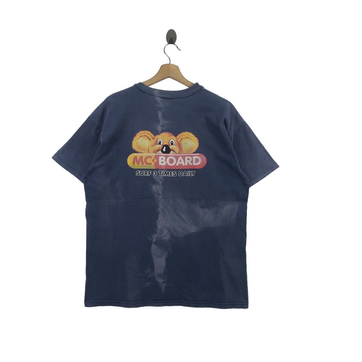 Vintage Pick!! Vtg 90's MC BOARD Surfing Distressed Top Tee Tshirt Size US L / EU 52-54 / 3 - 2 Thumbnail